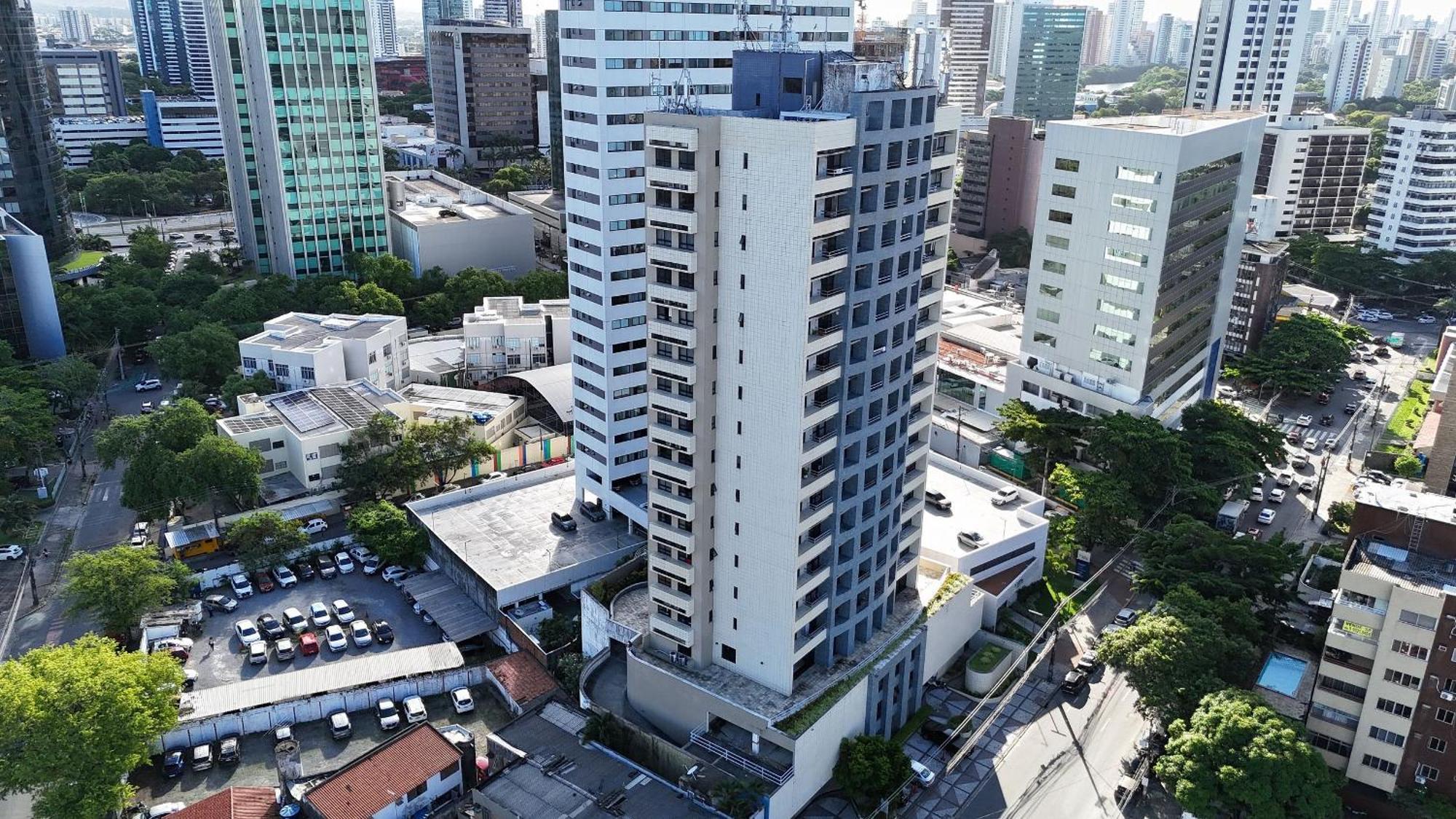 Flat No Condominio Metropolis - Ilha Do Leite Recife Exterior photo
