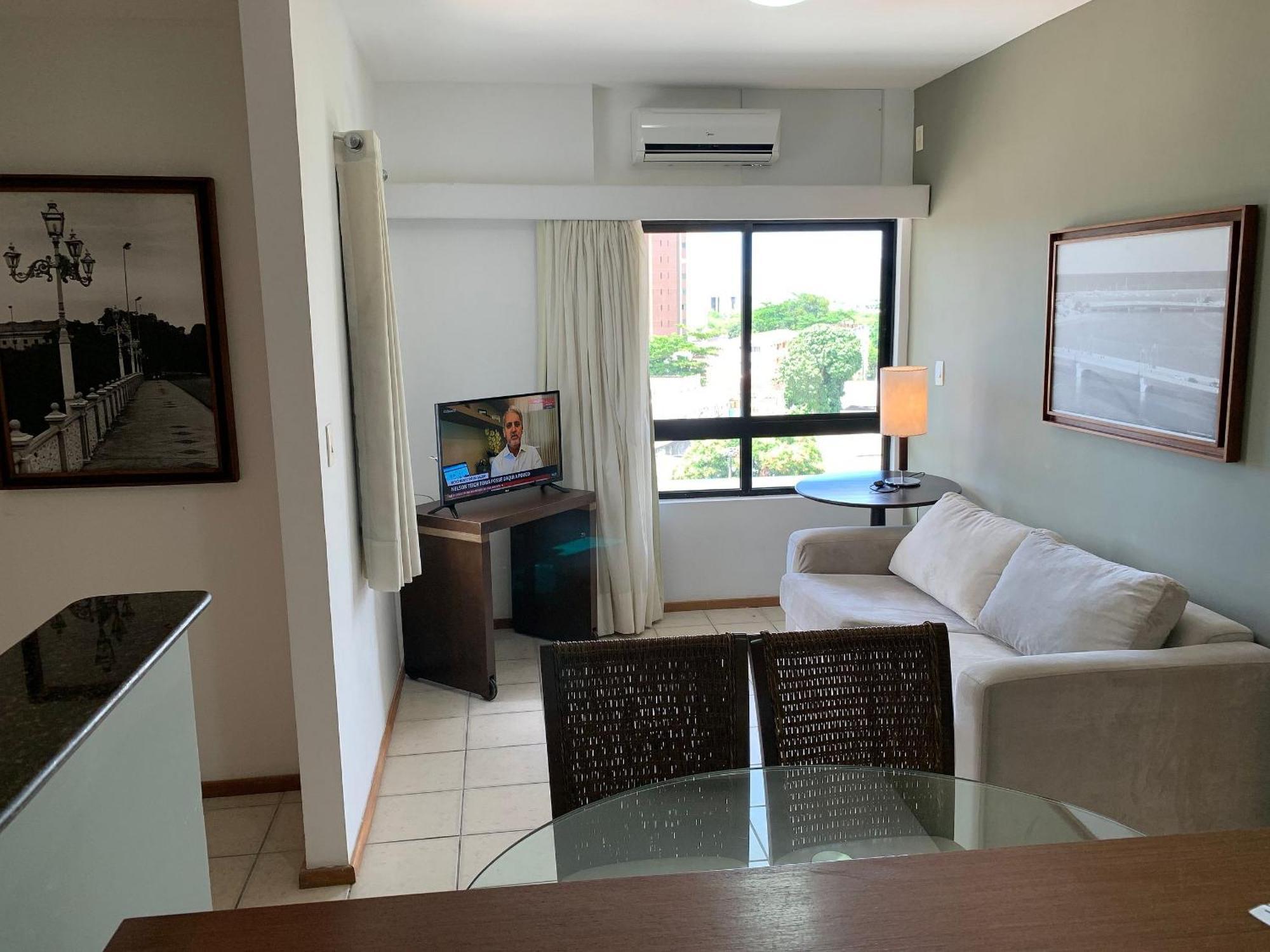 Flat No Condominio Metropolis - Ilha Do Leite Recife Exterior photo